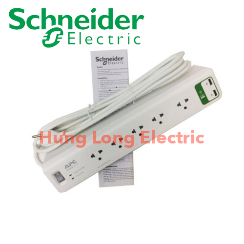 Ổ Cắm Schneider Chống Sét Lan Truyền APC Schneider PM53U Hưng Long Electric