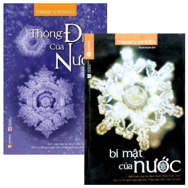 Fahasa - combo sách hay thông điệp của nước + bí mật của nước