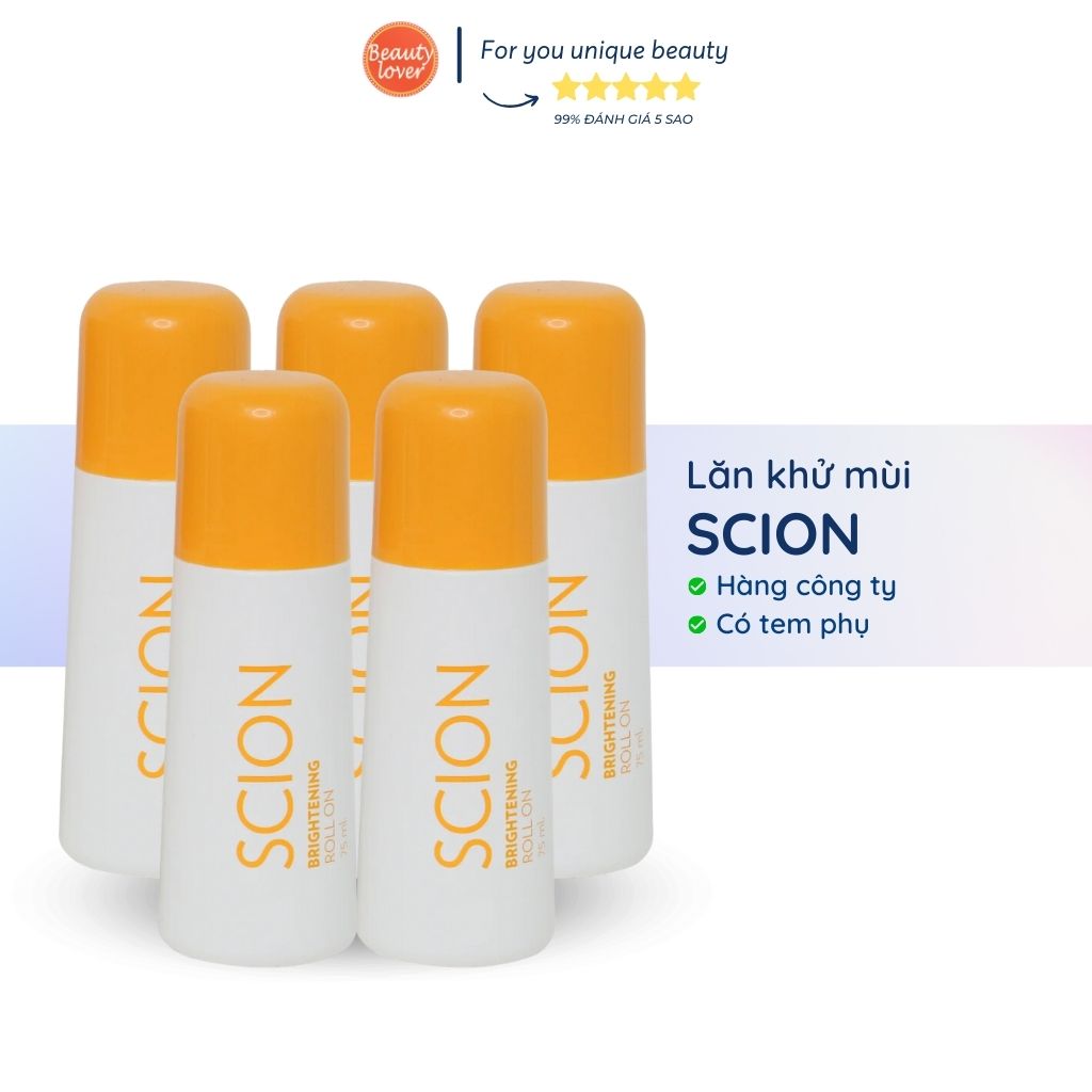 Combo 5 scion lăn khử mùi 75ml scion lăn khử mùi chính hãng sción - Beauty Lover