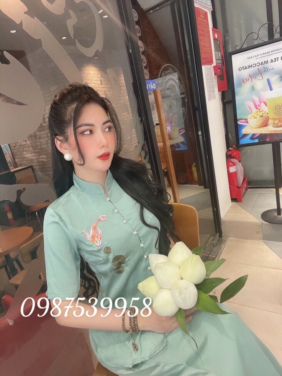 Sét bộ lam cá ngọc