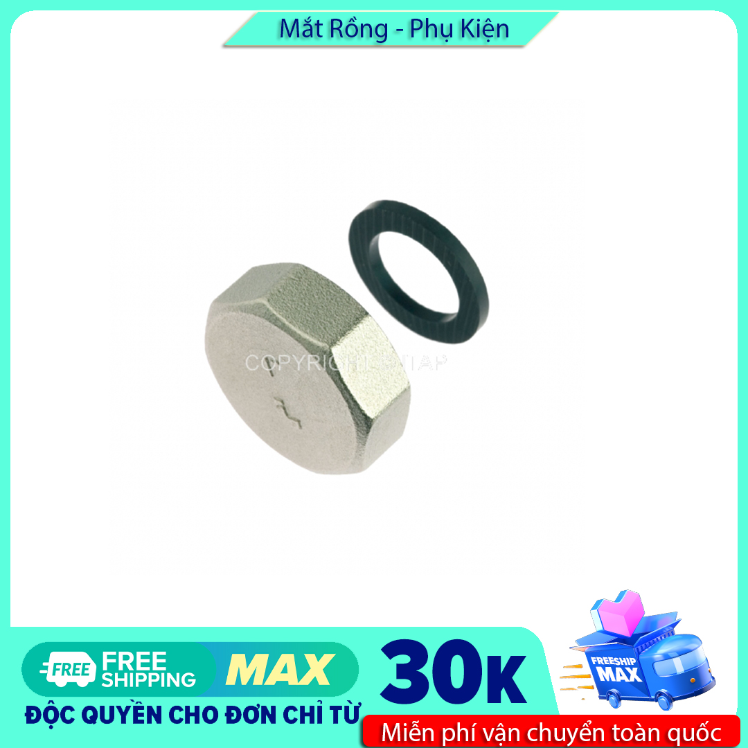 Nắp chụp ống (bịt ống) Italy ren trong art.496