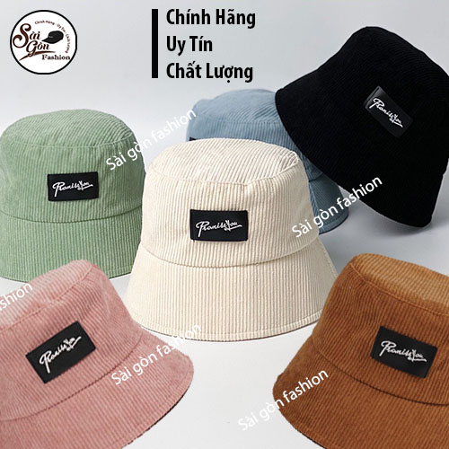 Mũ bucket thêu chữ Promissyou | Nón vành tròn phong cách Ulzzang form unisex nam nữ SG105