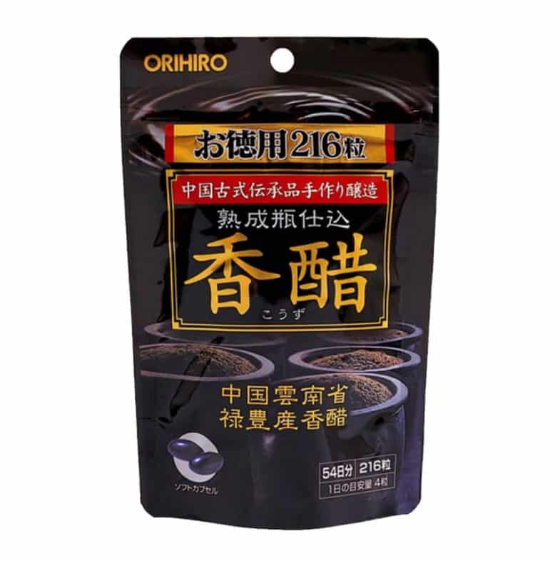 Dấm đen giảm cân Nhật Bản Orihiro 216 viên