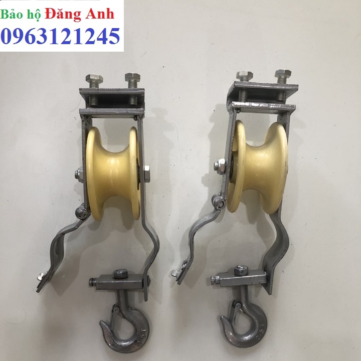 Puly nhựa kéo dây điện đk 120x60mm