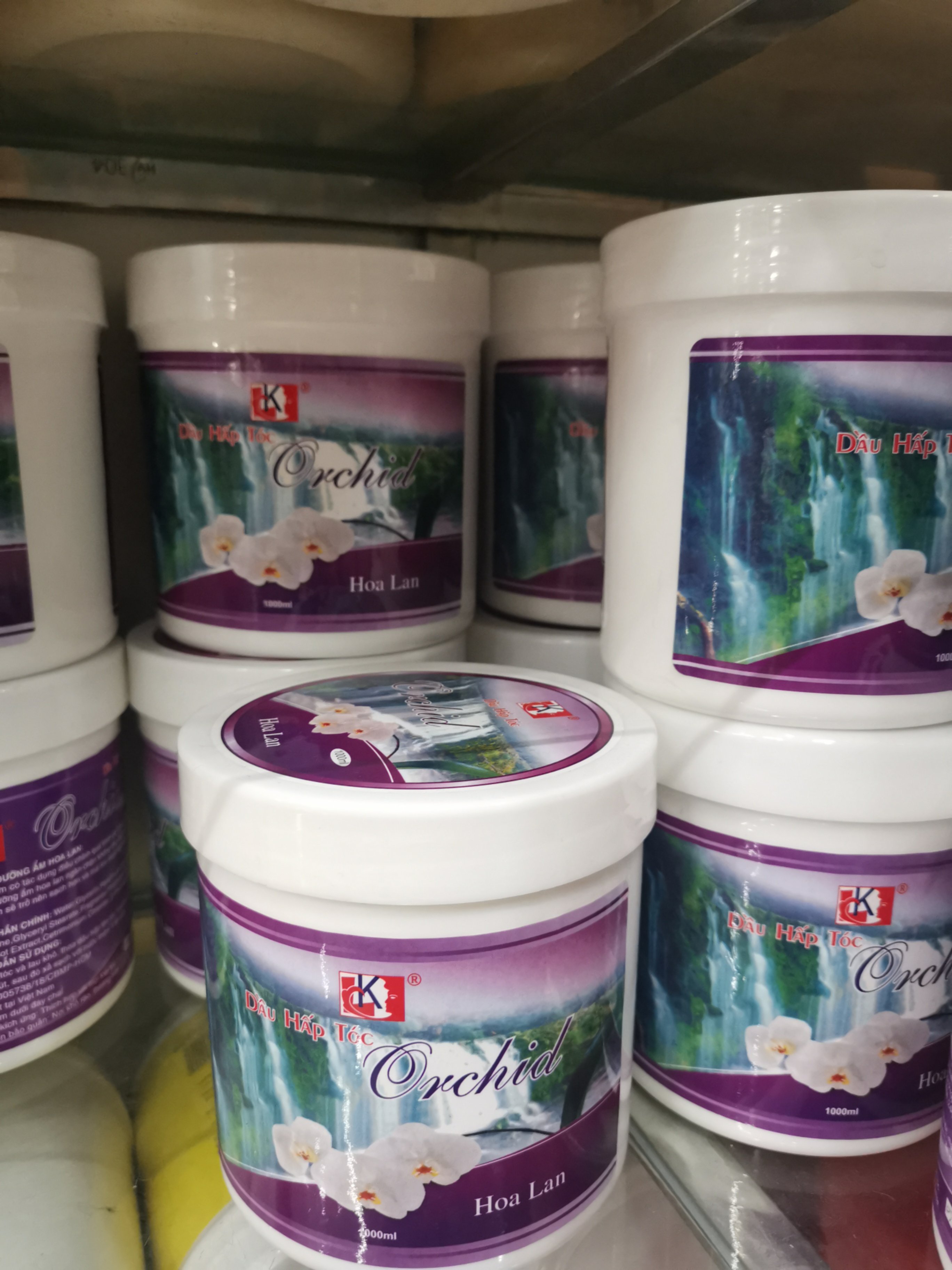 Kem ủ hấp tóc hoa lan orchid 1000ml