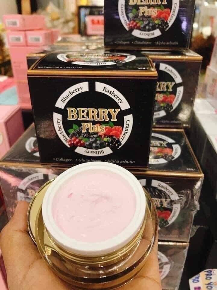 Berry Plus thái lan - kem dưỡng trắng da mặt cho da nám tàn nhang