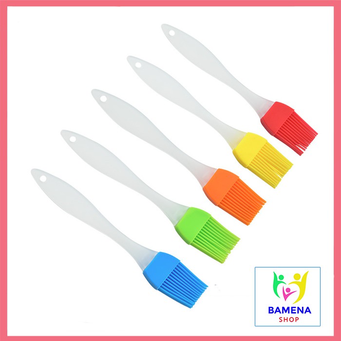 Dụng Cụ Làm Bánh Chổi Phết Silicon, Quét Dầu Mỡ, Bơ, Nước Sốt Các Món Ăn Cho Bé DC12