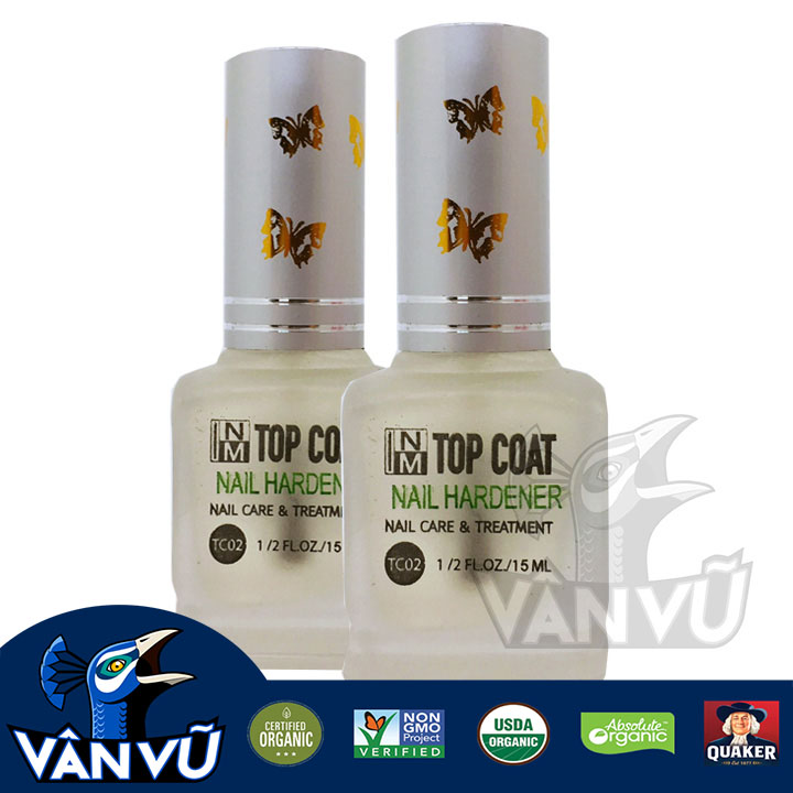 Sơn Dưỡng Giúp Cứng Móng Tay TC02 15ml, Trắng Trong, Dưỡng Móng Tay Chắc Khỏe, Chống Gãy Rụng