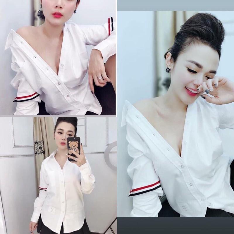 (KÈM VIDEO ẢNH THẬT )ÁO SƠ MI QUỐC DÂN KẺ TAY CỰC CHẤT, THƠI TRANG 1989