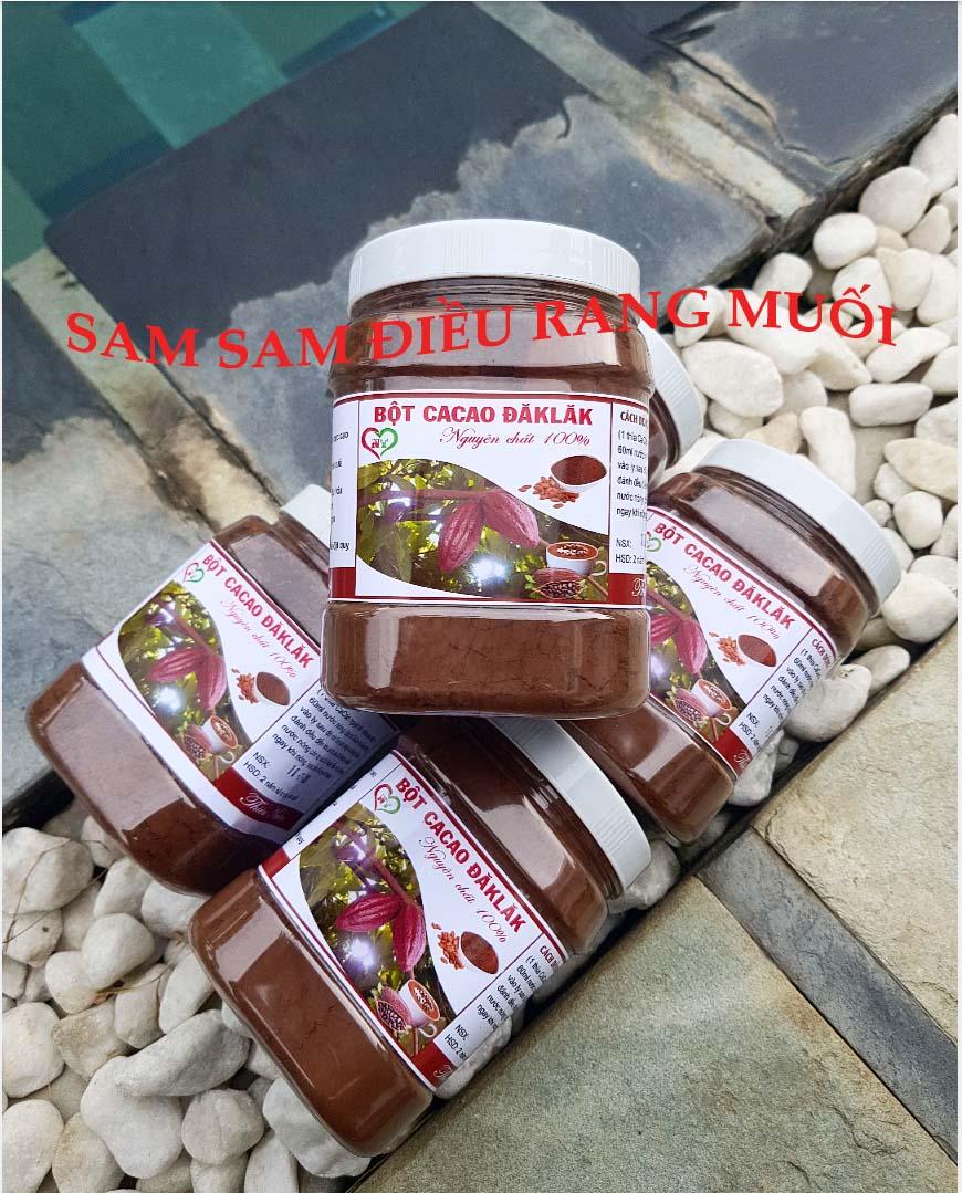 Bột ca cao daklak 100% nguyên chất- không đường