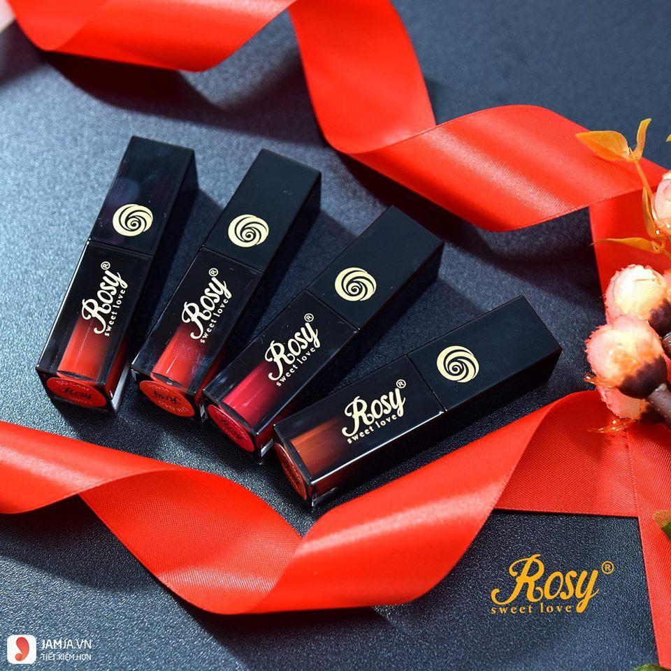 Son kem lì cao cấp rosy màu hồng đào