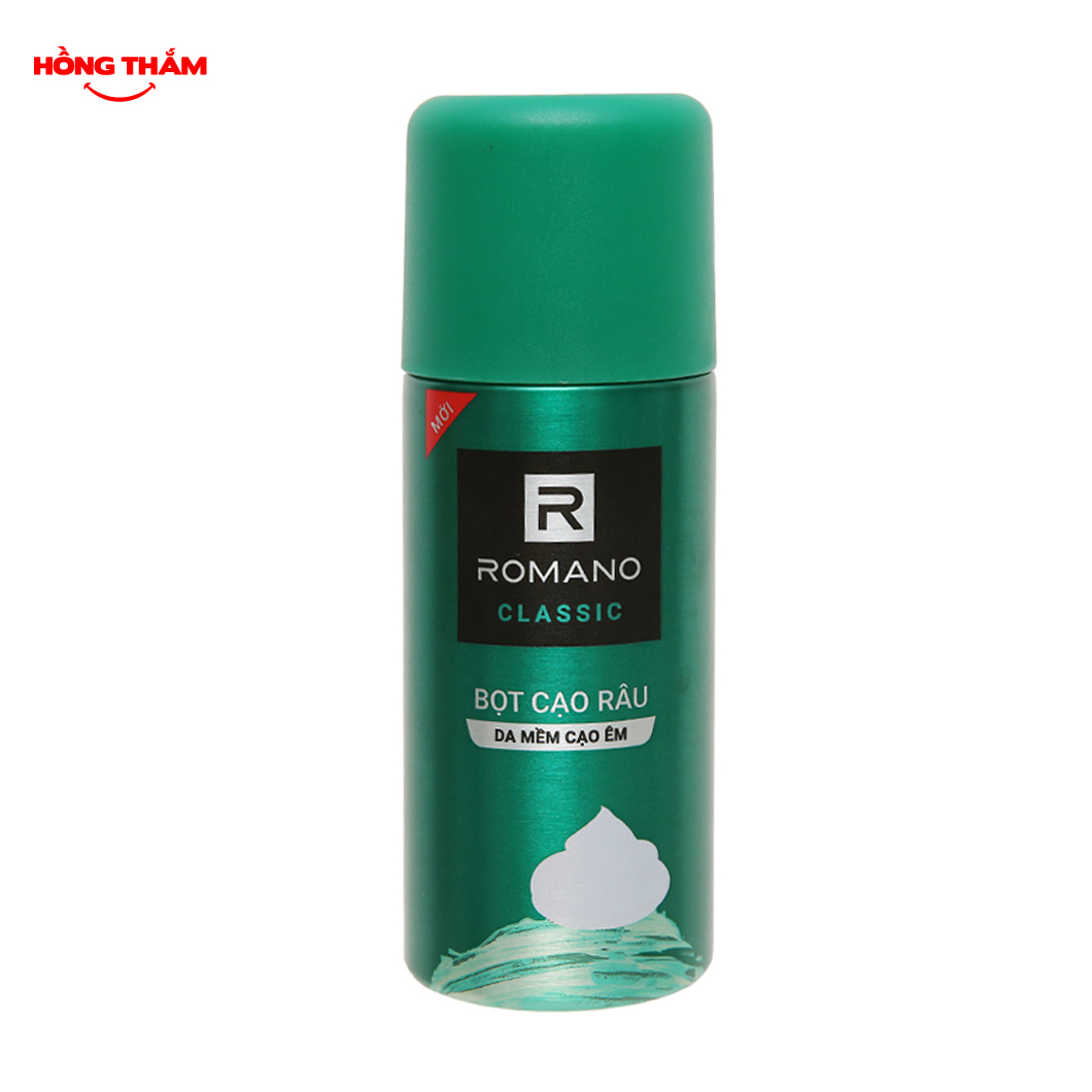 Bọt cạo râu Romano Classic 175ml (hongthamshopcom) BCR38