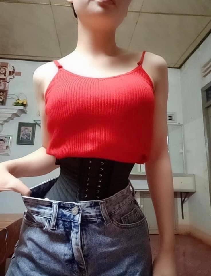 [CHÍNH HÃNG, Tặng thước] Đai Nịt Bụng Latex 25 Xương cao cấp