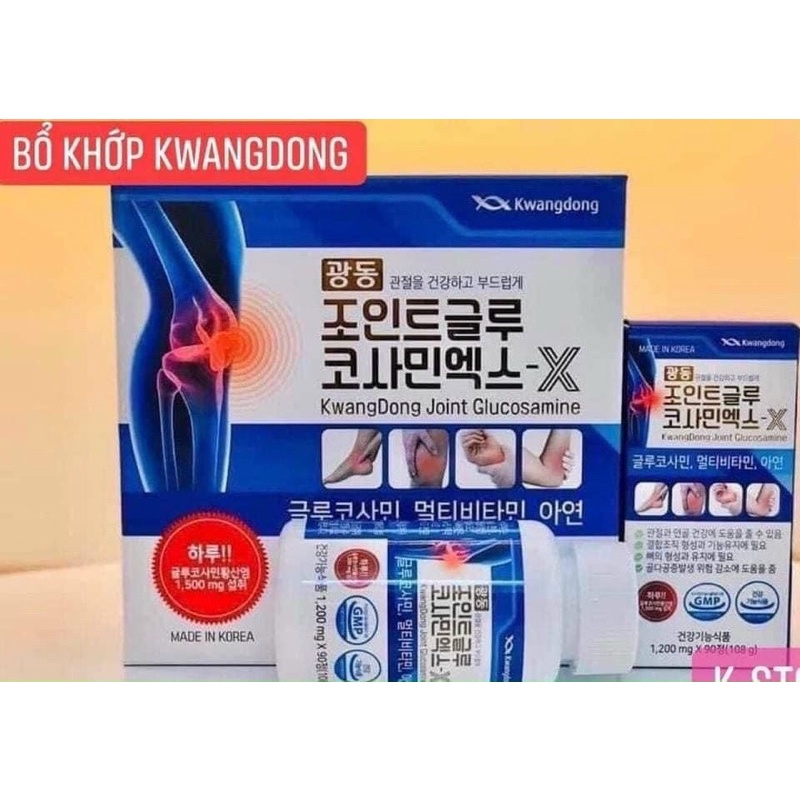 Viên Uống Bổ Khớp Glucosamin KWANGDONG Hàn Quốc - Chính Hãng
