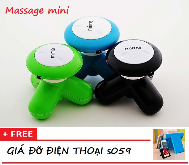 ⚡⚡ máy massage mimo mini 3 chân + tặng 1 giá đỡ điện thoại s059 - zames