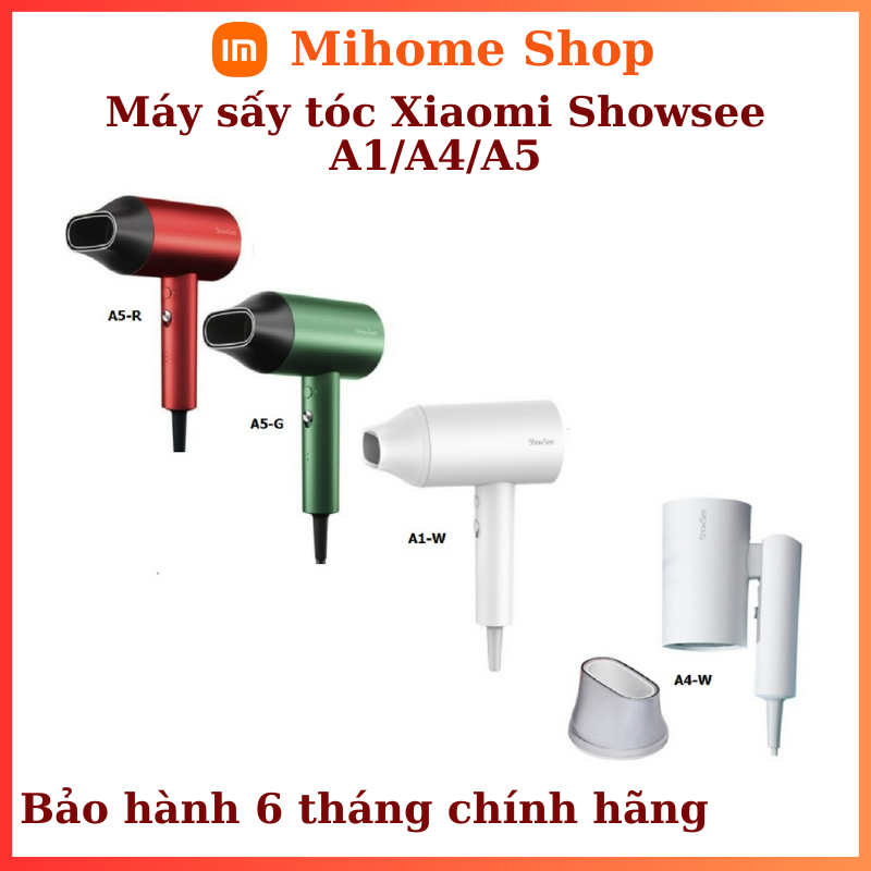 Máy sấy tóc Xiaomi A1/A4/A5 G Xiaomi Showsee [Bảo hành 6 tháng]