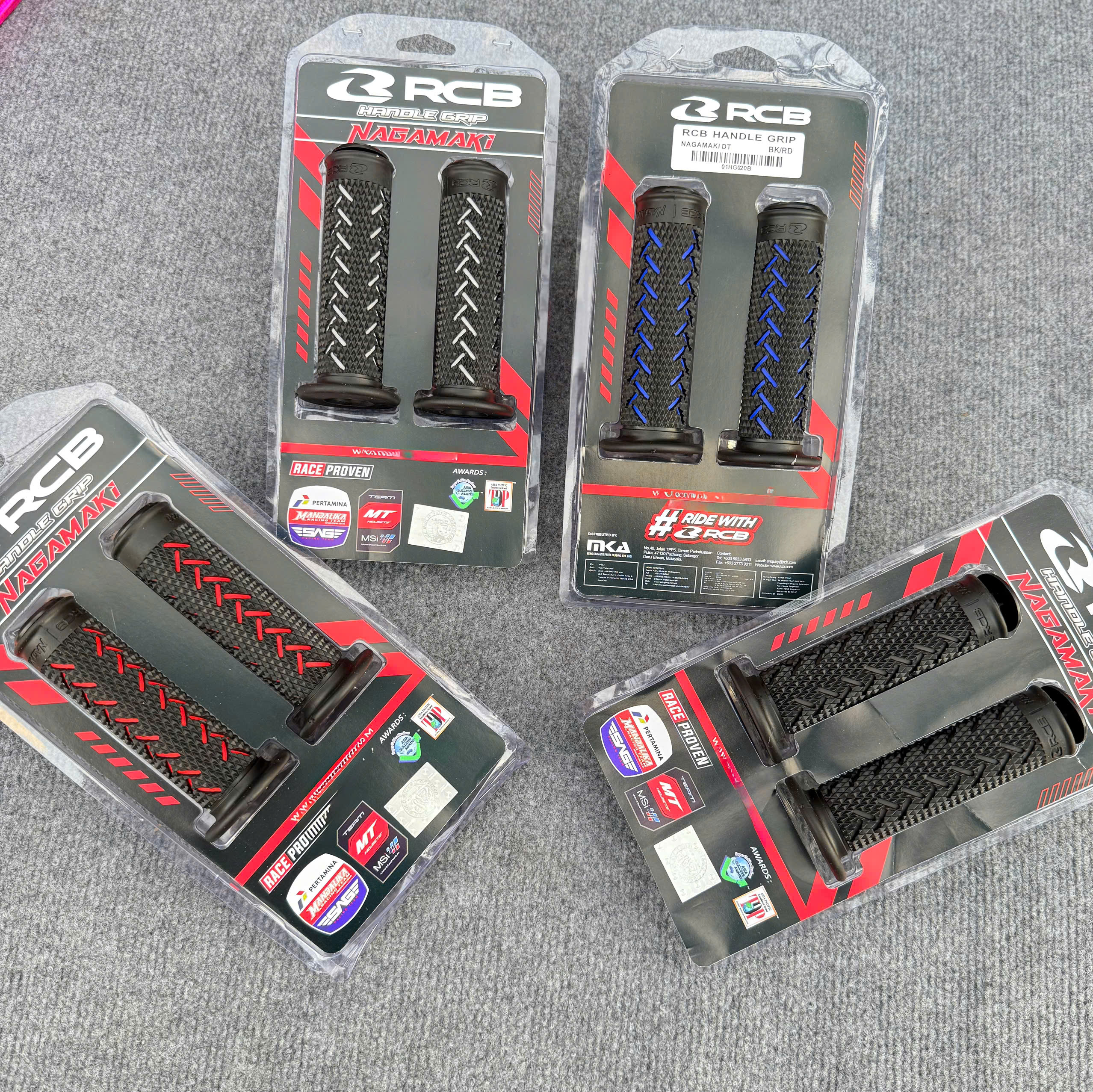 Bao tay rcb NAGAMAKY 2 line mẫu đua cao cấp