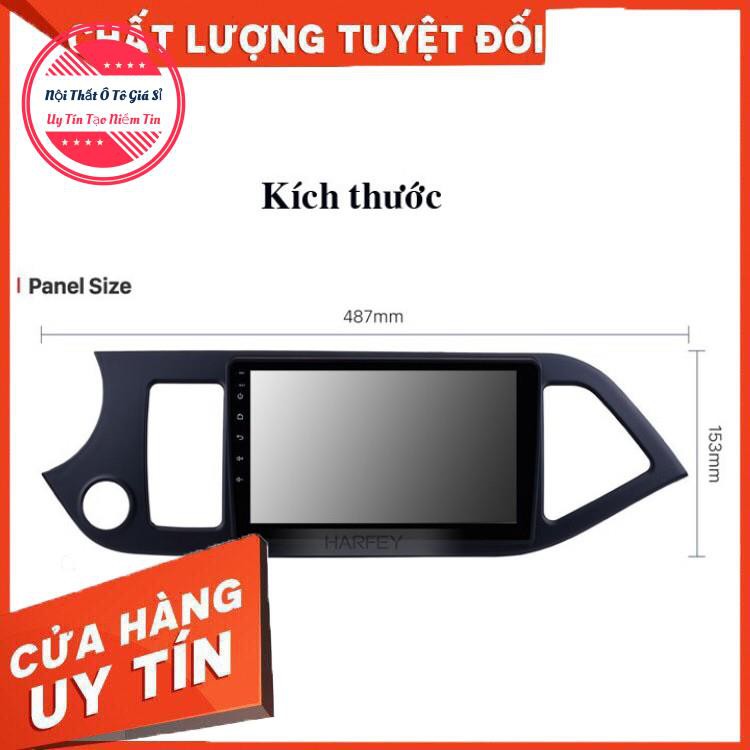 Mặt dưỡng kia morning 2013 - 2020 lắp màn 9 inch -chuyên sỉ