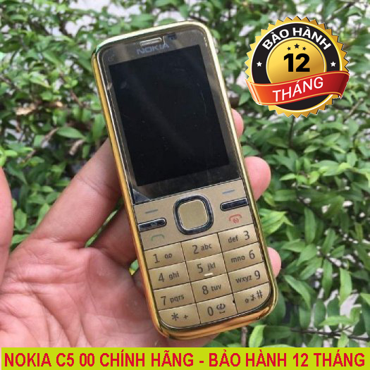 Điện thoại cổ nokia C5 00 vỏ kim loại Wifi giá rẻ tặng sim 4g