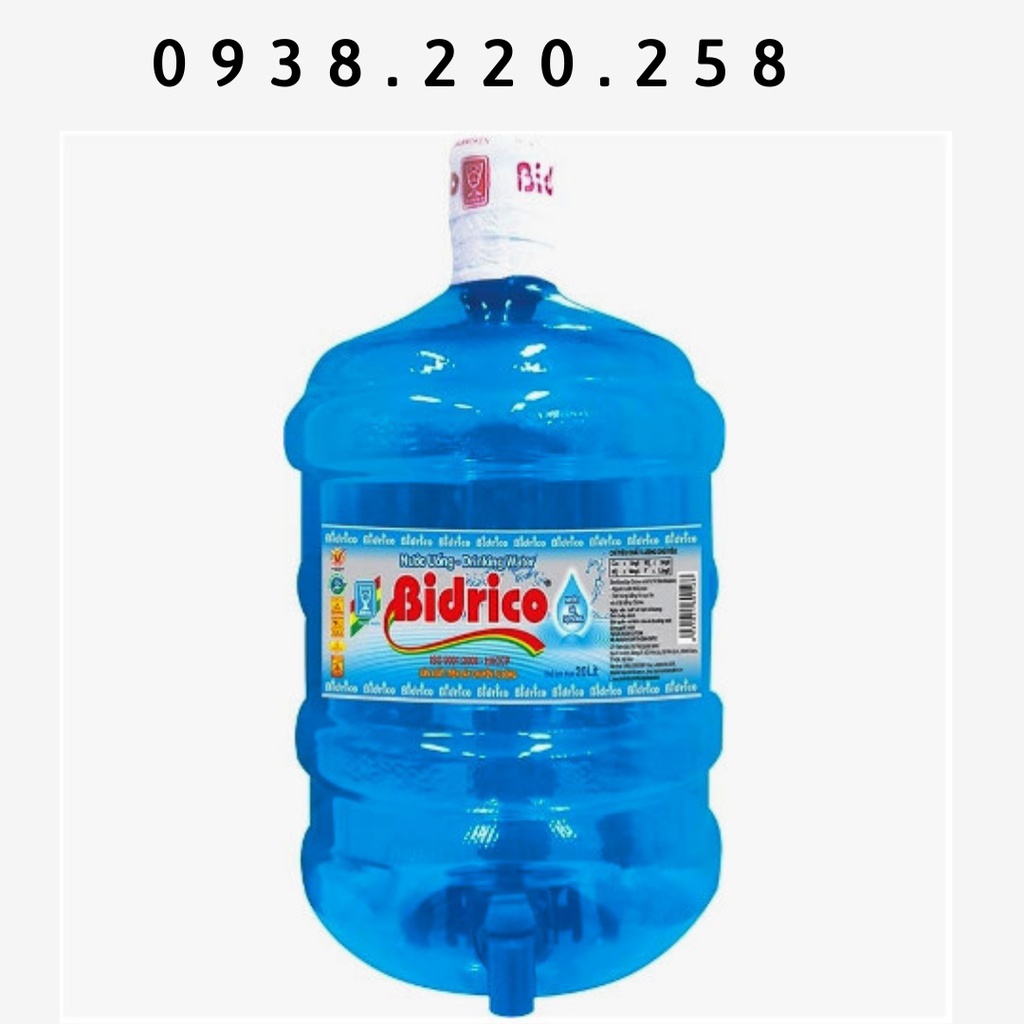 Nước Uống Bình Bidrico 20l Có Vòi