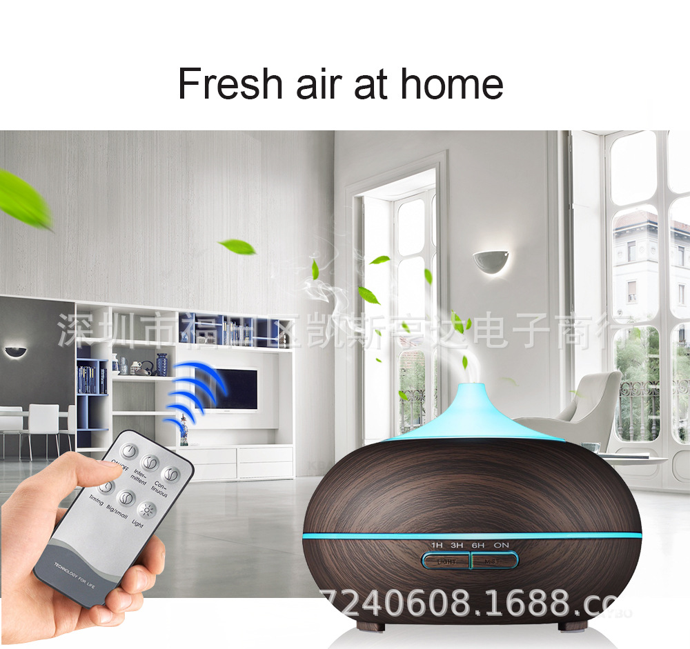 [TẶNG ĐIỀU KHIỂN TỪ XA] Máy xông tinh dầu, máy phun tinh dầu, máy phun sương MG-Bí Ngô phun sương mạnh, có chế độ hẹn giờ, tự ngắt khi hết nước, đèn led 7 màu, có điều khiển từ xa- dung tích 550ml [MYGOOD]