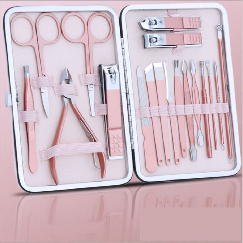 Bộ cắt móng tay 18 Món Tiện Lợi Siêu Đẹp và Sang Trọng