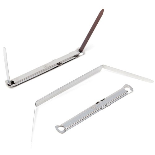 kẹp Acco sắt ( bộ chặn khoá giấy kim loại ) ( hộp/50 bộ)