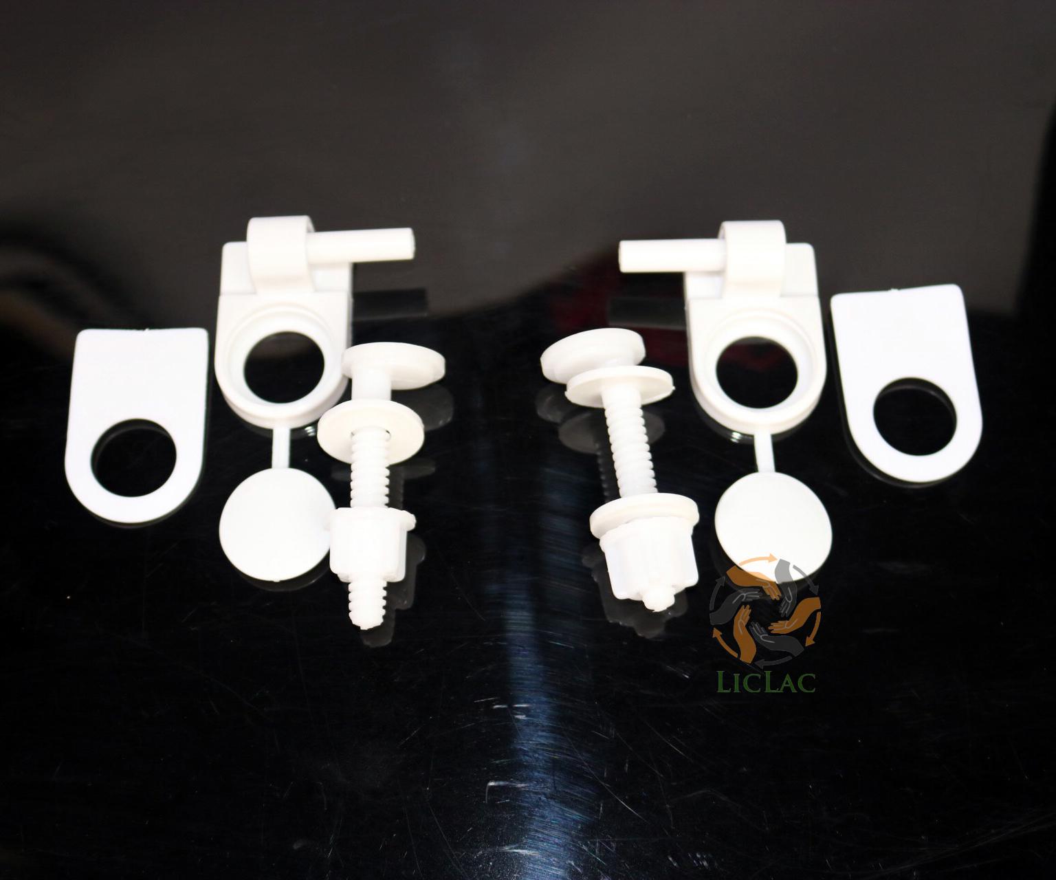 Bộ Ốc Chốt Dành Cho Các Loại Nắp Bồn Cầu Bằng Nhựa, Siêu Bền - Liclac Shop
