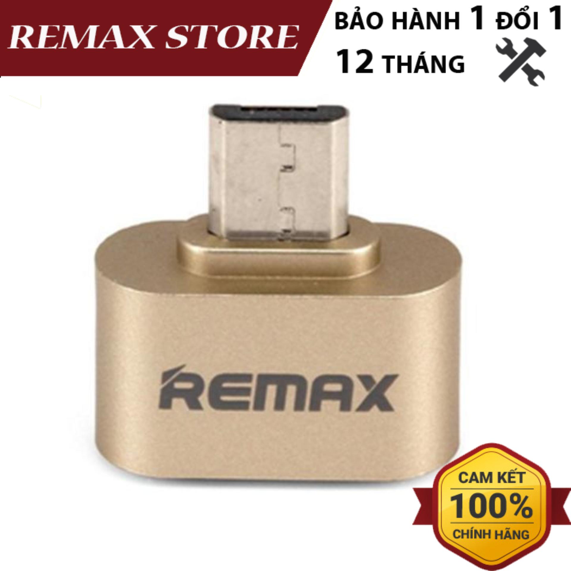 Đầu chuyển từ microusb ra otg remax ra-otg