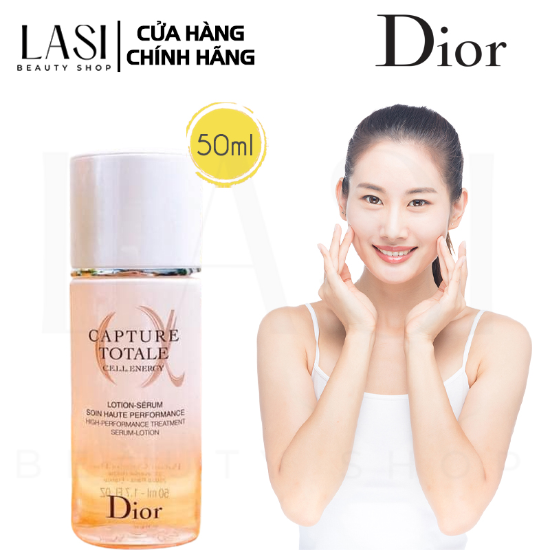 Nước thần Dior - Capture Totale Cell Energy Lotion Serum 50ml | Tinh chất trẻ hoá da Dior