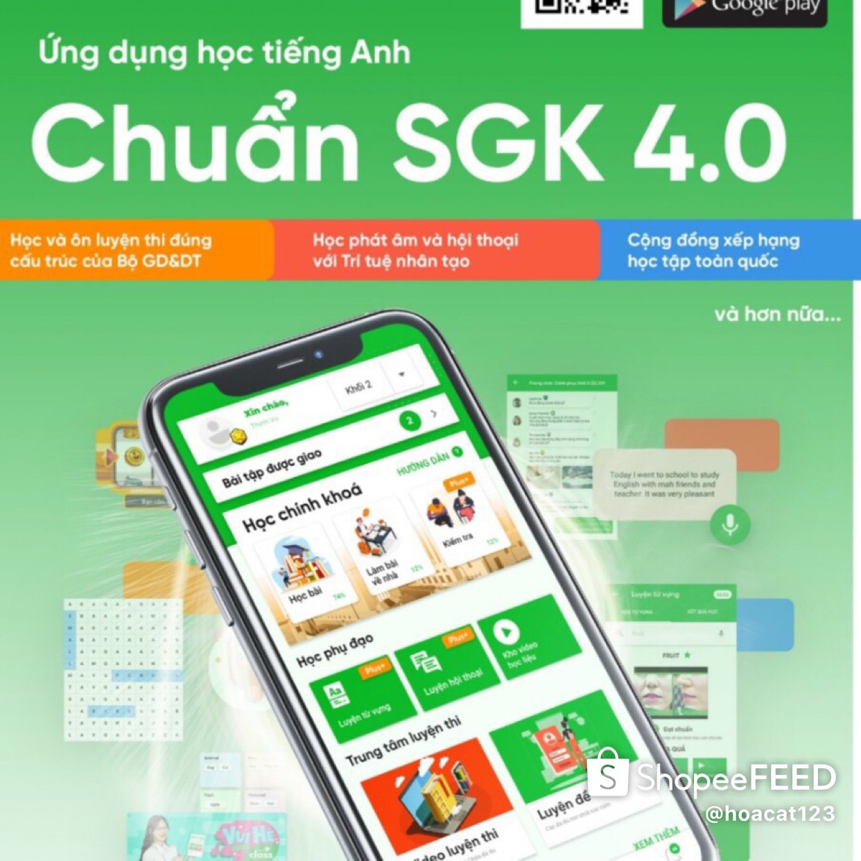Khóa học tiếng anh online easy class là ứng dụng công nghệ số hóa toàn bộ sách giáo khoa tiếng anh từ lớp 3 đến lớp 12 - anhlam