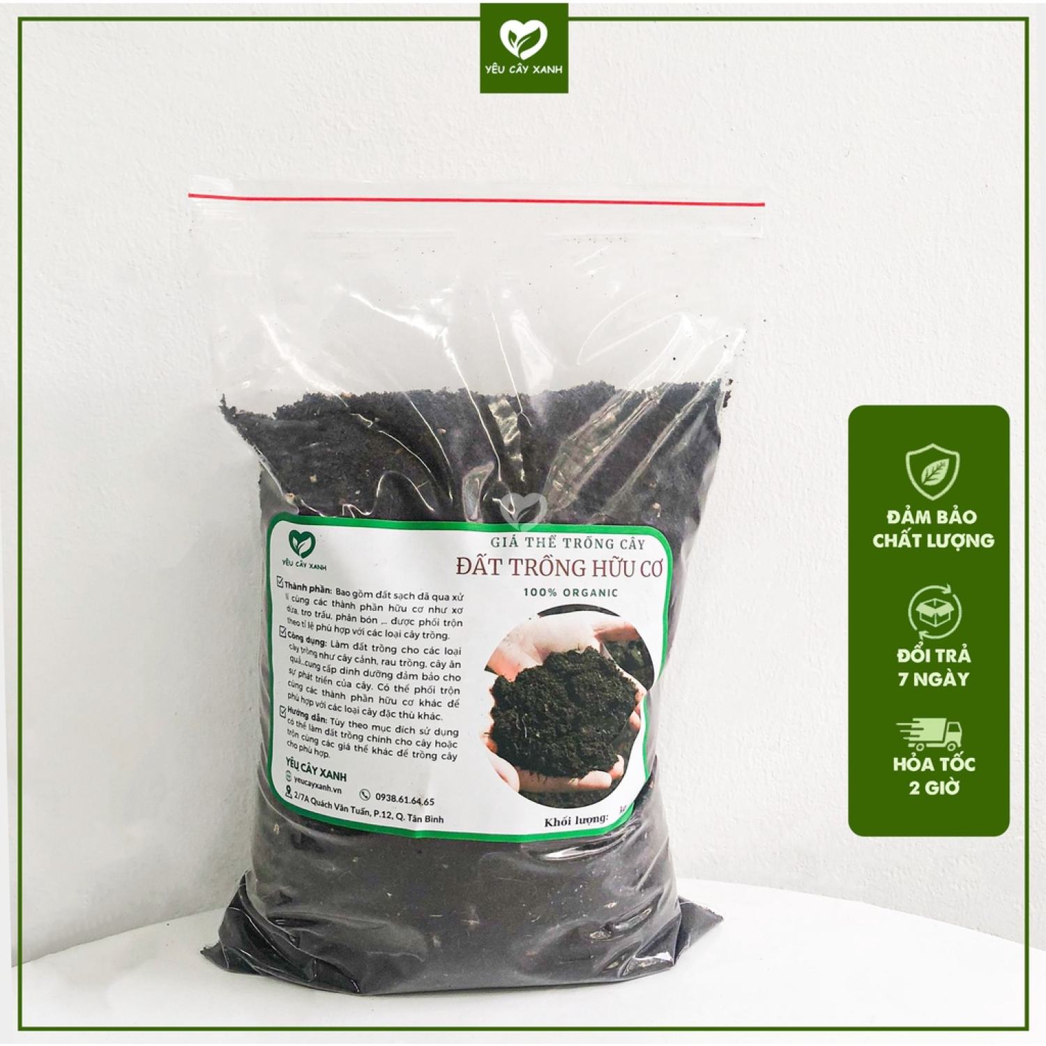 Đất sạch trồng cây trồng rau, cây hoa kiểng, cây cảnh phong thủy