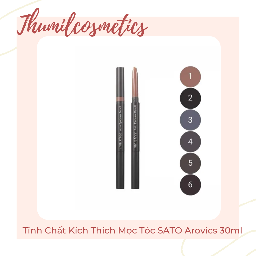 Chì kẻ mày Innisfree Auto Eyebrown Pencil