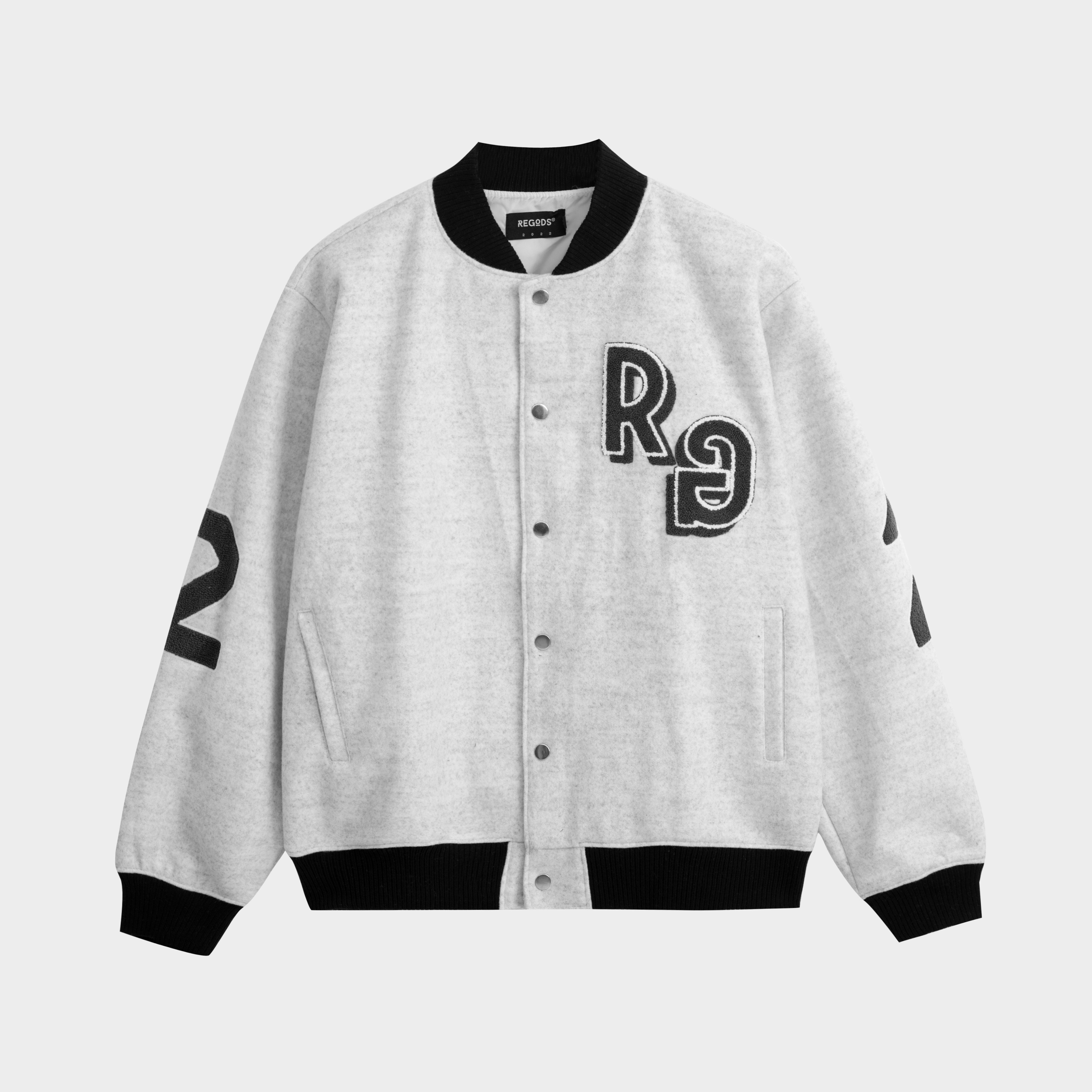 Áo khoác Bomber thêu RG Regods Unisex form rộng