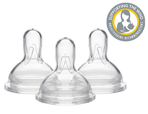 Set 3 núm ti medela wide base s, m