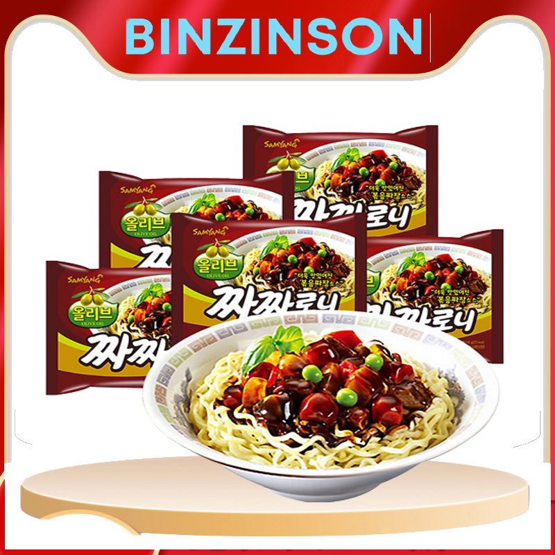 Mì trộn tương đen samyang hàn quốc loại ngon - binzinson