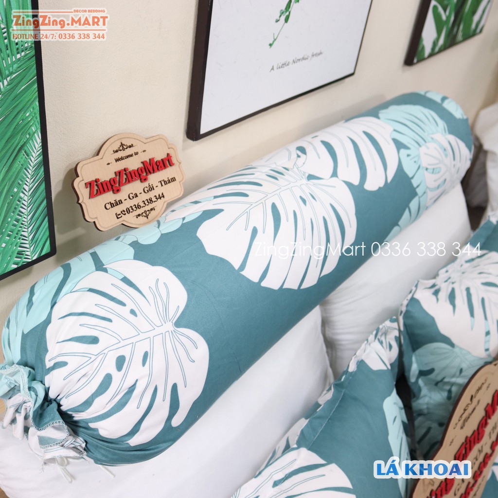 Vỏ gối ôm poly cotton nhiều mẫu đẹp