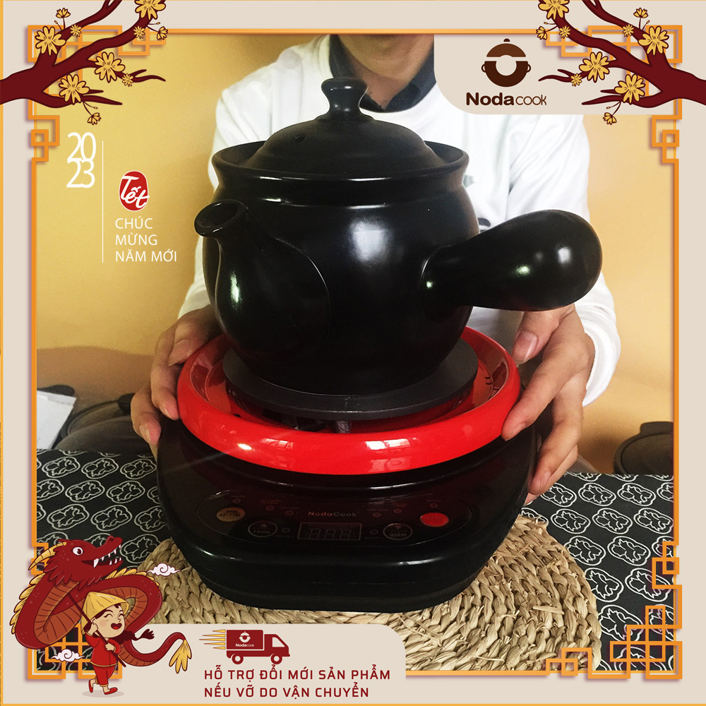 Bình sắc thuoc bằng điện tự động 2 lít NodaCook