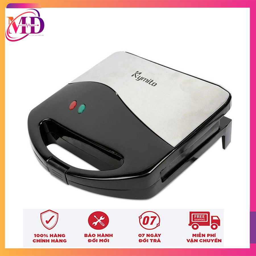 Máy nướng bánh sandwich kymito ks-w06 800w - inox