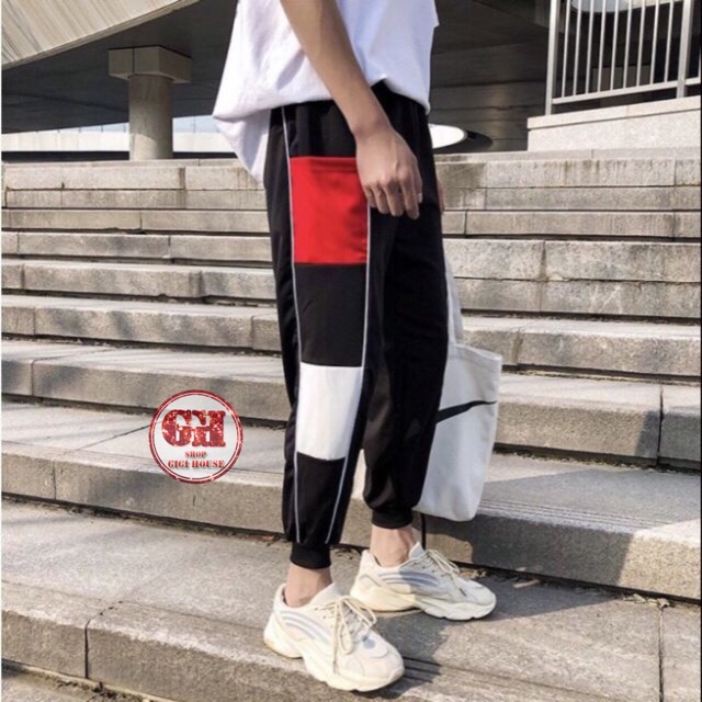 Quần Jogger Spun Đắp Màu Da Cá Unisex Nam, Nữ