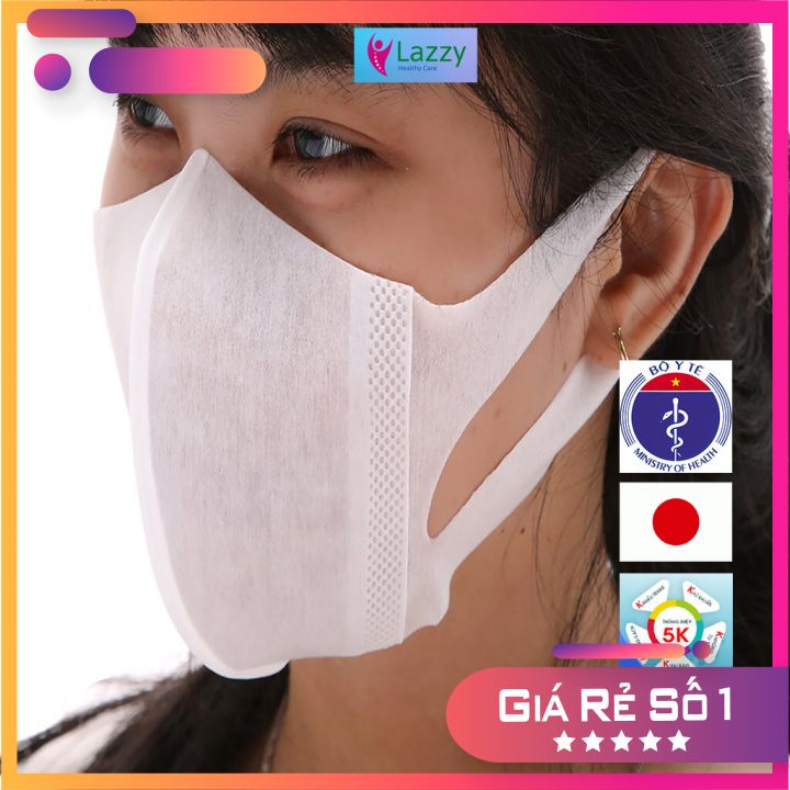 Khẩu trang y tế 3D Mask, khẩu trang y tế 4 lớp hàng công ty chất lượng đảm bảo