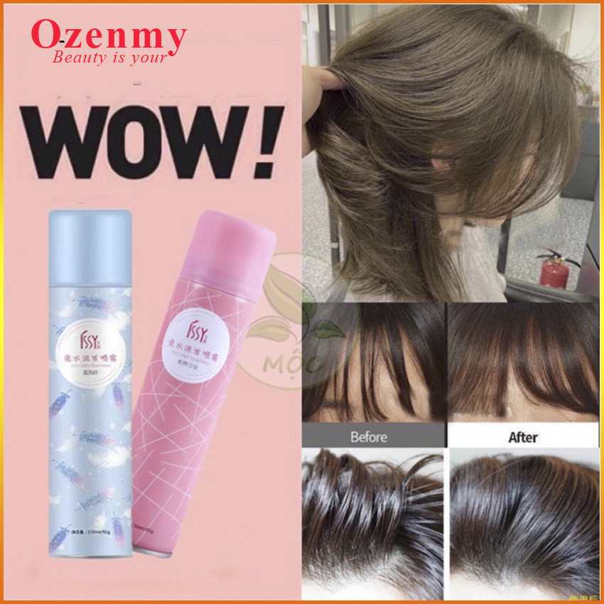 [tặng QÙA mặt nạ 29,9K-ADNT] Dầu gội đầu khô ISSY OZENMY không cần dùng nước, chống bết tóc, thơm mát, suôn mượt, chống rụng tóc, đánh bay gầu dành cho nam nữ .