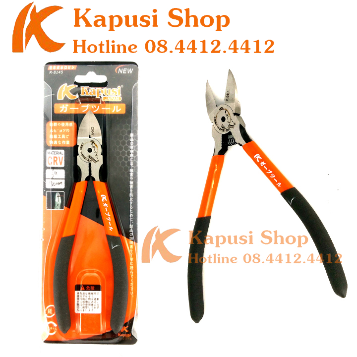 Kềm cắt nghiêng kapusi 5in