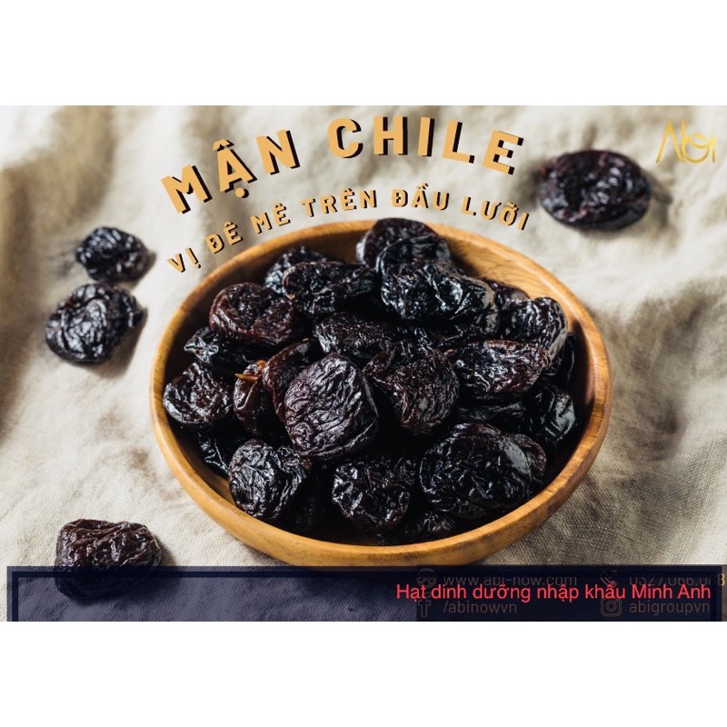 Mận dẻo sấy khô Chile 500g