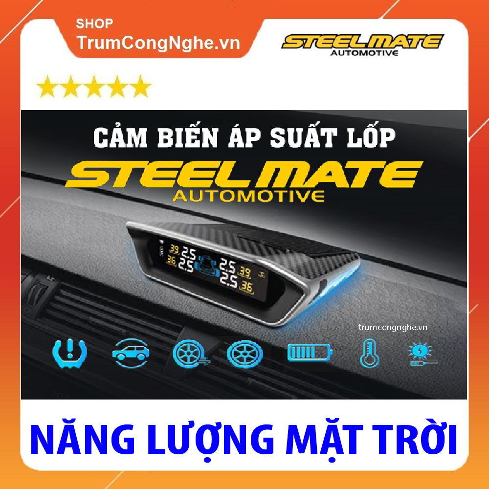 Cảm biến áp suất lốp Steelmate MT11 PRO và MT11 Chính Hãng Phân Phối Bảo Hành 3 Năm