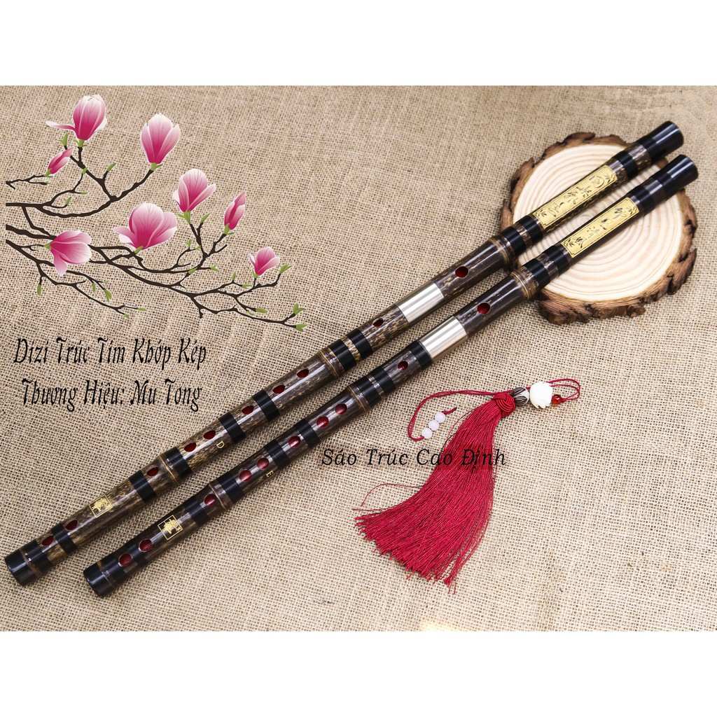 Sáo Dizi Trúc Tím Khớp Kép Cao Cấp TT05, Sáo Dizi chuyên nghiệp