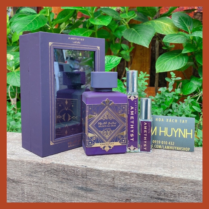 Mẫu thử nước hoa lattafa bade'e al oud amethyst 5ml - 10ml