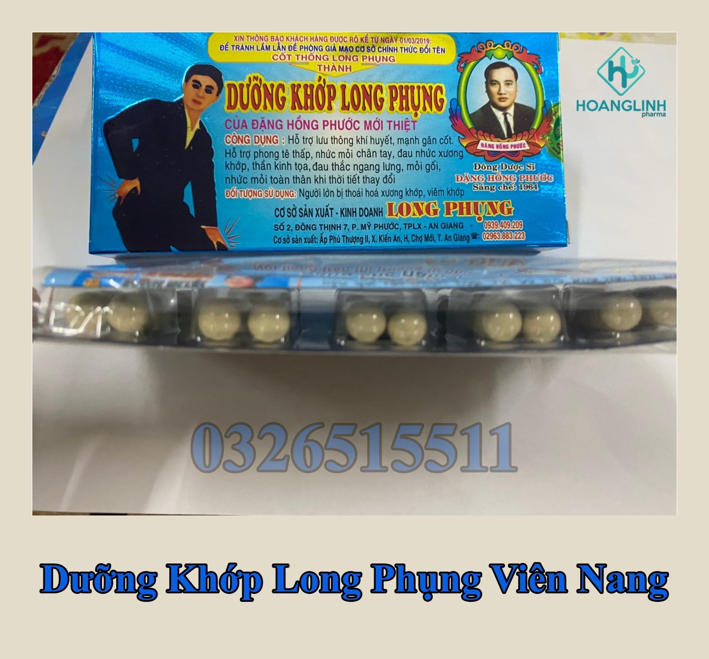 Dưỡng Khớp Long Phụng viên nang