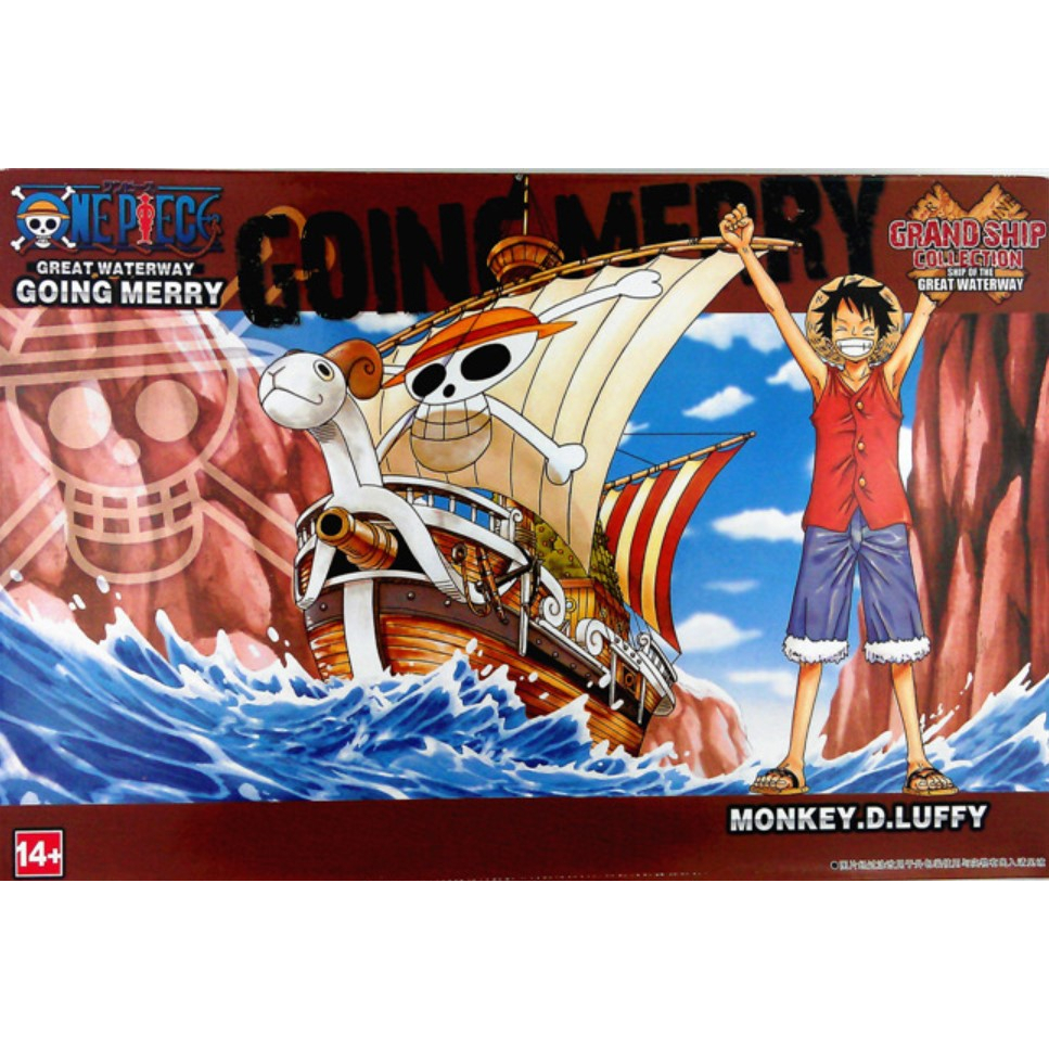 Mô hình lắp ráp Going Merry One Piece + Tặng kèm 1 bộ thẻ bài Pokemon