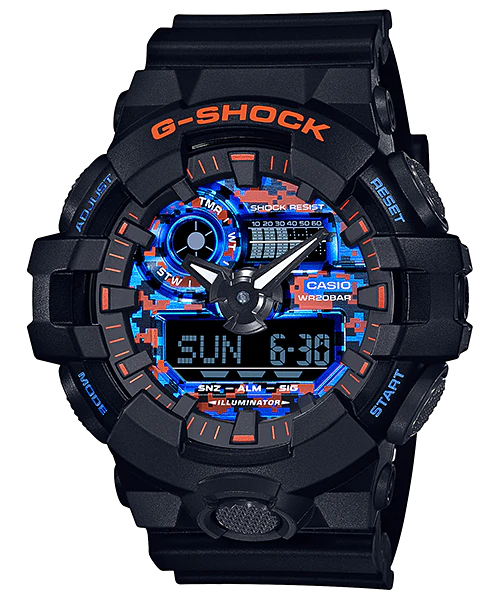 Đồng hồ Casio G-Shock Nam GA-700CT-1ADR bảo hành chính hãng 5 năm - Pin trọn đời